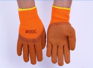 Quality Cold Resistant Anti Slip 23cm Foam Latex Work Gloves wholesale