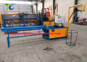 Quality Tianke Semi Automatic Chain Link Fence Machine 1.5KW Wire Mesh Fencing Machine wholesale