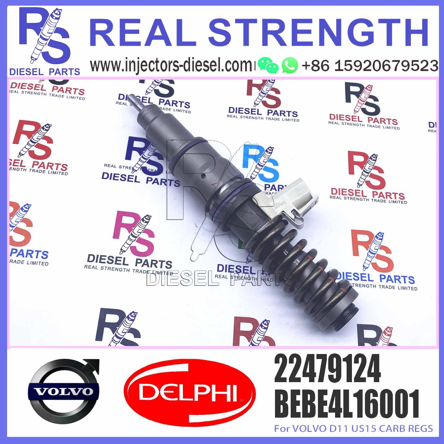 85020033 22012829 Diesel Fuel Injector 85020032 22479124 85020429 85020428 For MD13 D16