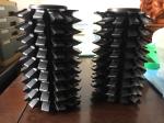 High Speed Steel Bevel Gear Cutter Hobbing Tool Coated Wear Resistance