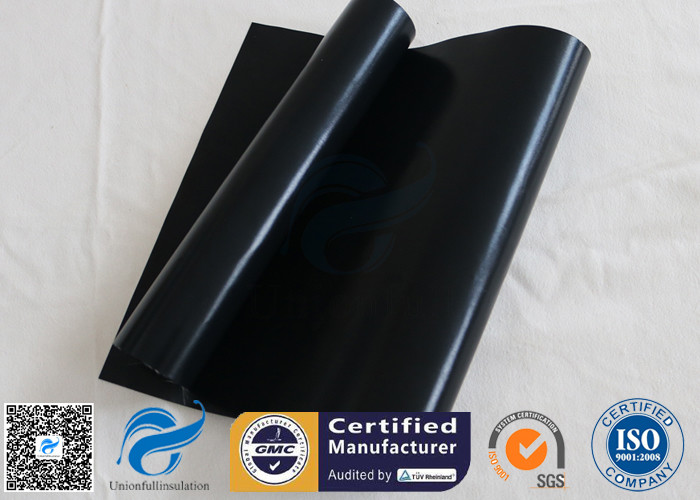 Silicone Non Stick Baking Mat PTFE BBQ Grill Mat 15.75X13" Black Reusable