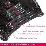 Kinky Curly Drawstring Clip In Afro Weave Hair Extensions African American OEM