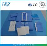 Sterile Nonwoven Laparoscopy Drape Set Laparoscopy Pelviscopy Pack