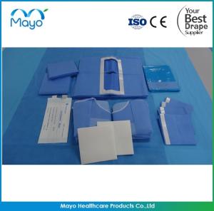 Quality MAYO Best Price Surgical Sterile Laparoscopic Pelviscopy Drape Pack wholesale