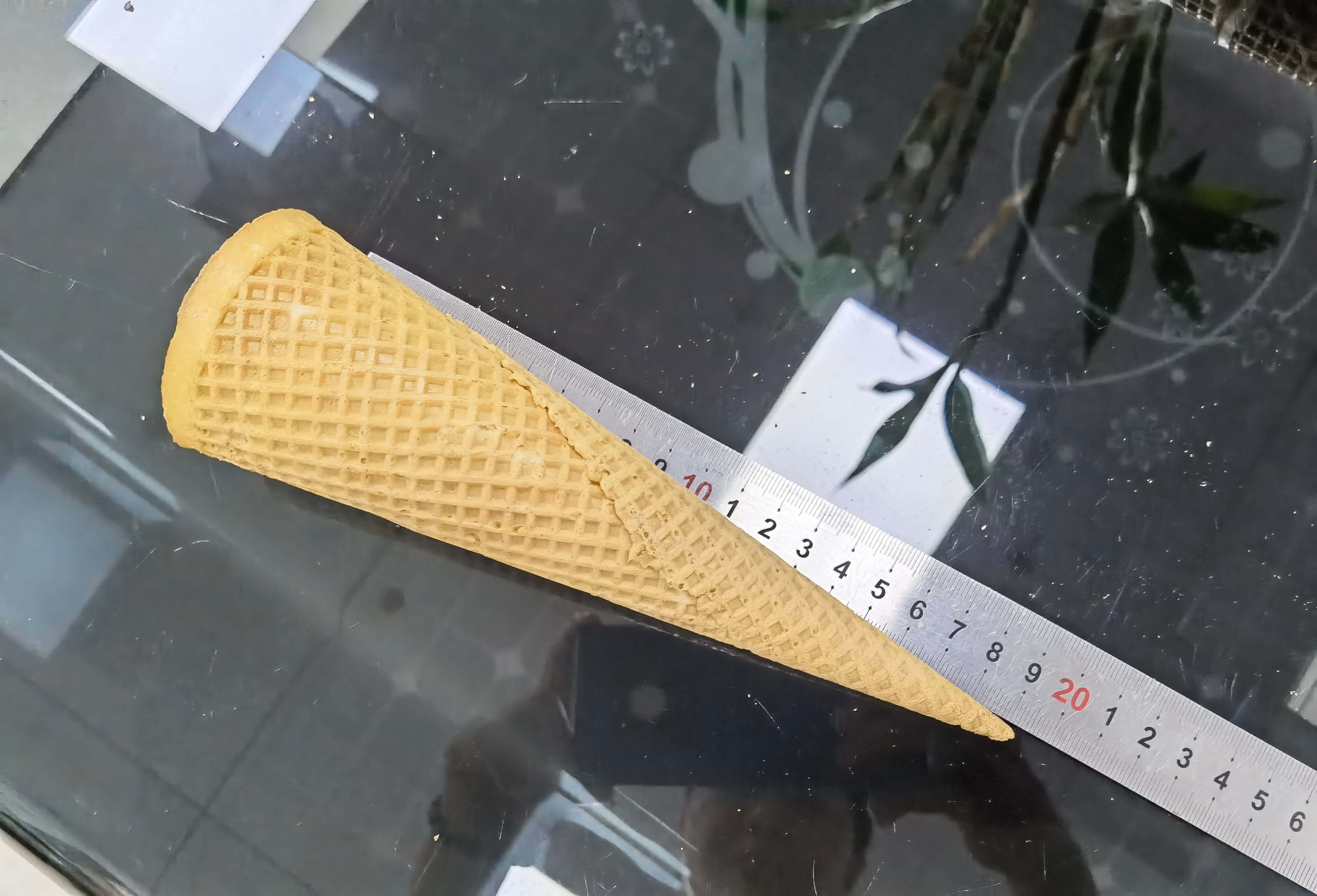 1800pcs/h Ice Cream Cone Making Machine Thermal Processing