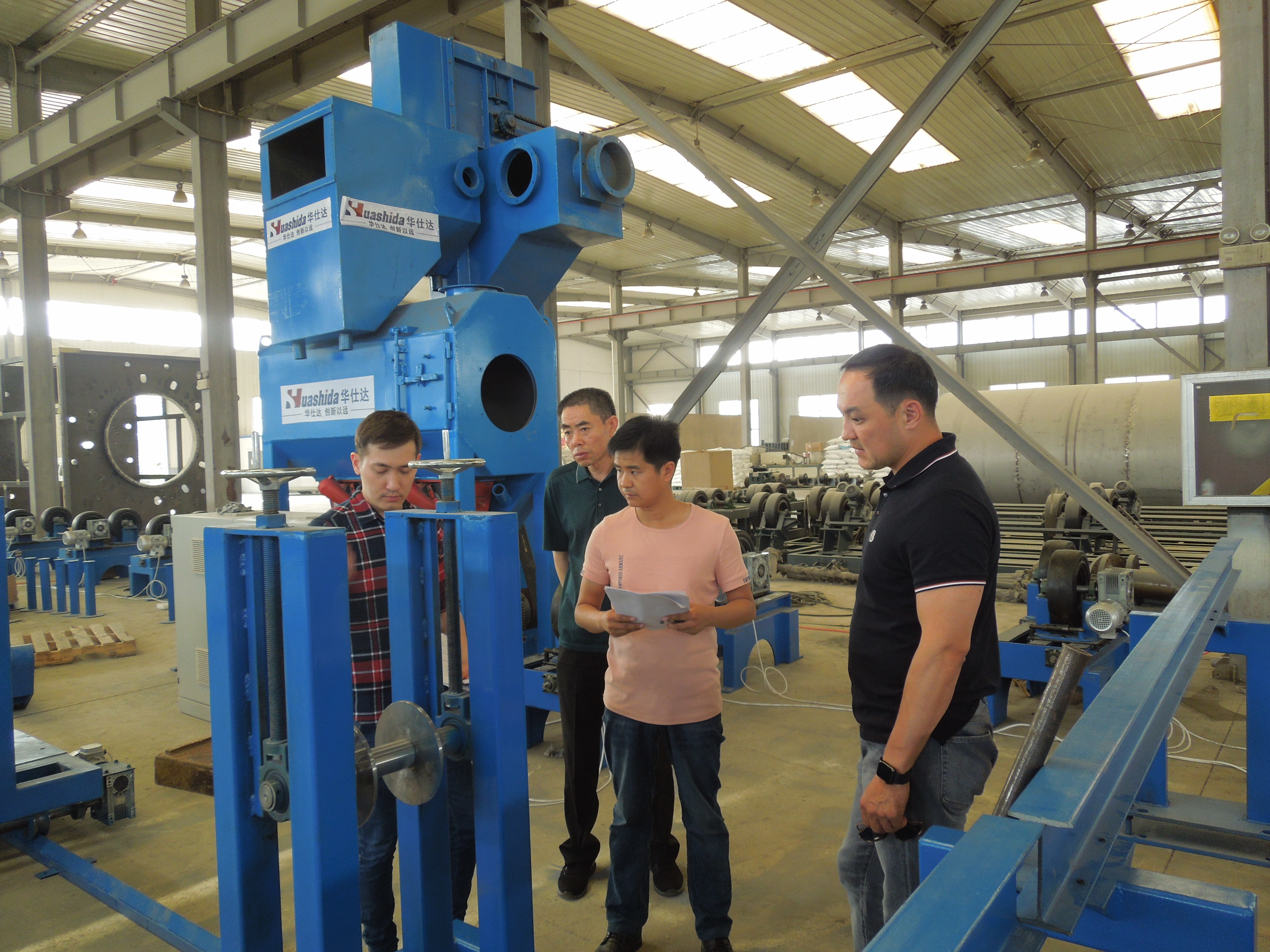 3lpe FBE Pipe Coating Machine Water Gas Oil Pipeline Anticorrosion