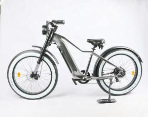 Quality Retro Beach Cruiser Electric Bicycle 48V 750W 26 Inch Fat Tire E Bike 15Ah Battery wholesale