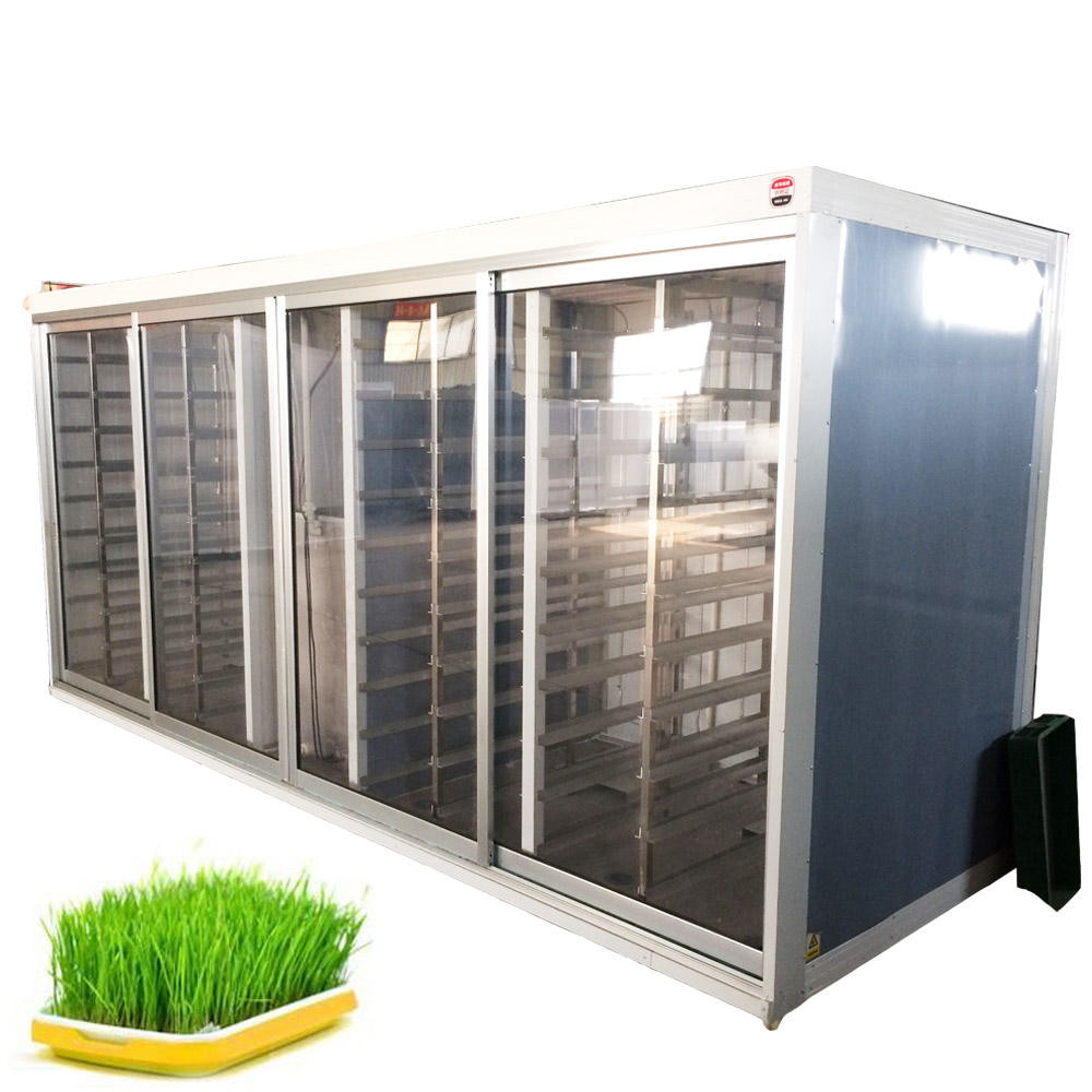 Animal Fodder Hydroponic System Barley Germination Machine 100kg Per Day