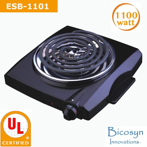 ESB-1101 1100 Watt low price Compact Single Buffet Burner Electric Hot Plate,