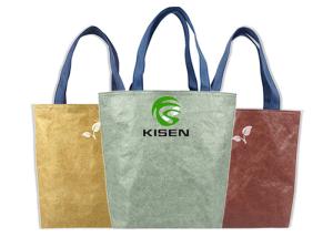 Quality Shoulder Canvas Tyvek Shopping Bag Reversible For Ladies / Girls Reusable wholesale