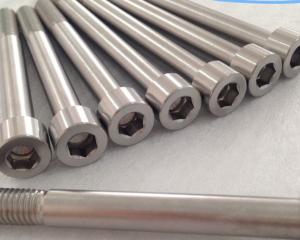 Quality Chamfered Hexagon Titanium Standard Parts Ti6Al4V Alloy Material wholesale