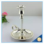 Shinny Gifts Factory Gold Plating Metal Candle holder Church Brass Candle Holder