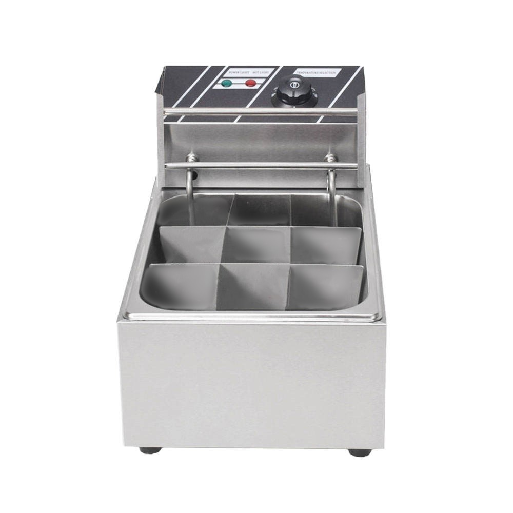 10L 9 Grids Commercial Meatball Hot Pot Food Kanto Cooking Machines Factory Price
