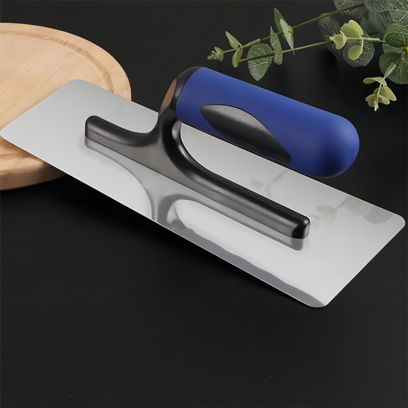 Plastic Handle Stainless Steel Trowel for Wall Plastering and Concrete Finishing