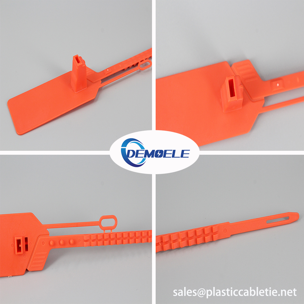 special marker security seal cable ties with hanging lable board plate