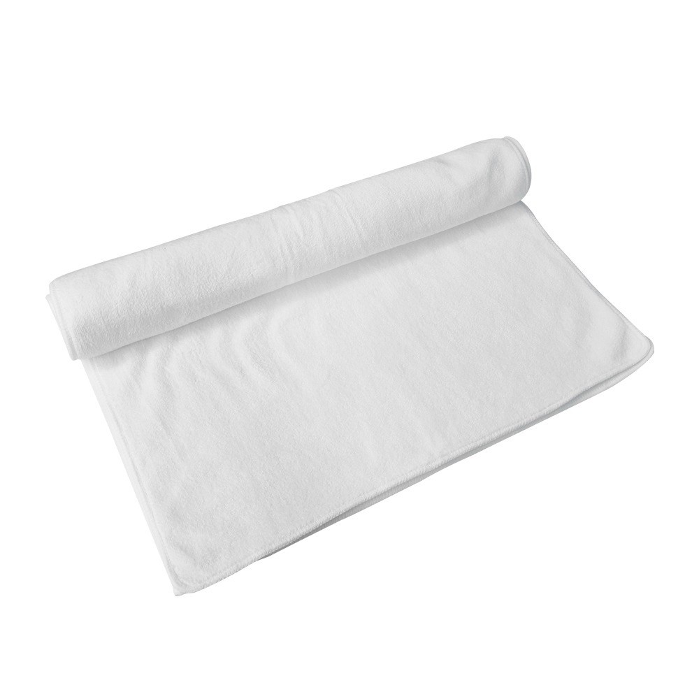 Sublimation Blanks Cotton Polyester White Sublimation Bath Towel 400G