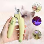 LED Light Pet Nail Clippers Professional Electric Dog Nail Trimmer