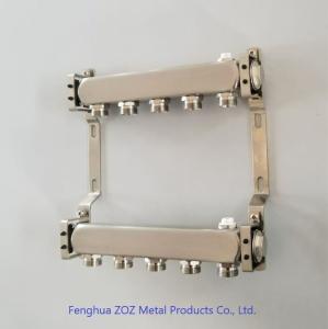 Quality 5 port stainless steel Radiator Manifolds ,NOX-manifolds for radiator heating wholesale