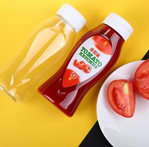 Quality PETG Clear Ketchup Plastic Seasoning Bottles ODM 450ml wholesale