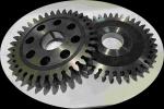 66mm Thickness Gear Shaving Tool Axial Razor Φ100 - Φ360 CNC Gear Cutting