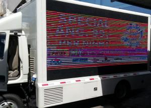 Quality DIP346 Truck Mounted LED Screen , mobile billboard trucks Light weight wholesale