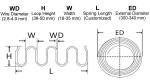 OEM Best 3.6mm Anti Rust Rolling Zigzag Sofa Spring For Furniture