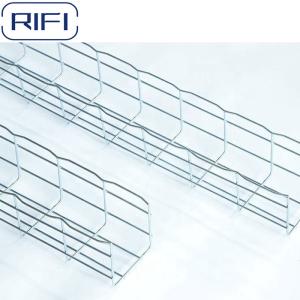 Quality Fire Resistance 300mm Cable Tray Wire Mesh Tray for electrical raceway wholesale