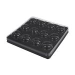 Chocolate blister inner tray customized food candy blister lining biscuit PET