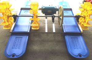 Quality New High Speed Paddle Wheel Aerator 0.75kw 3impellers wholesale