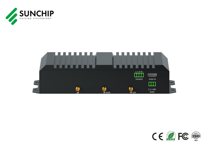 8K RK3588 Embedded PC Alot HD DP RS232 RS485 Industrial Control Media Box