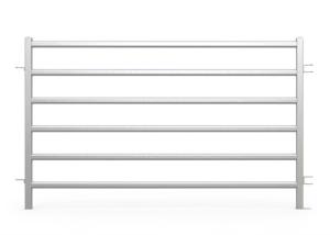 Quality Galvanized Pipe Fence Panels , High Safety Livestock Metal Fence Panels wholesale