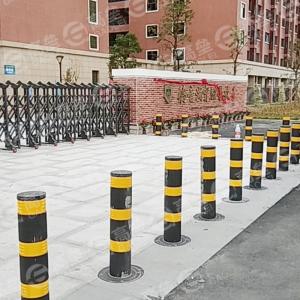 Quality AC220V Hydraulic Retractable Bollards Width 168mm 30kg Access Control Bollards wholesale