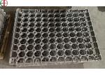 Full Load Of Gears Onto Heat Treating Fixture Base Trays Heat Resistant Alloy