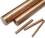 99.9% Purity Copper Bars Rod Polished Customized 6mm 8mm