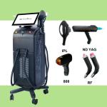 755nm 808nm 1064nm Diode Laser Hair Removal And Tattoo Removal Machine