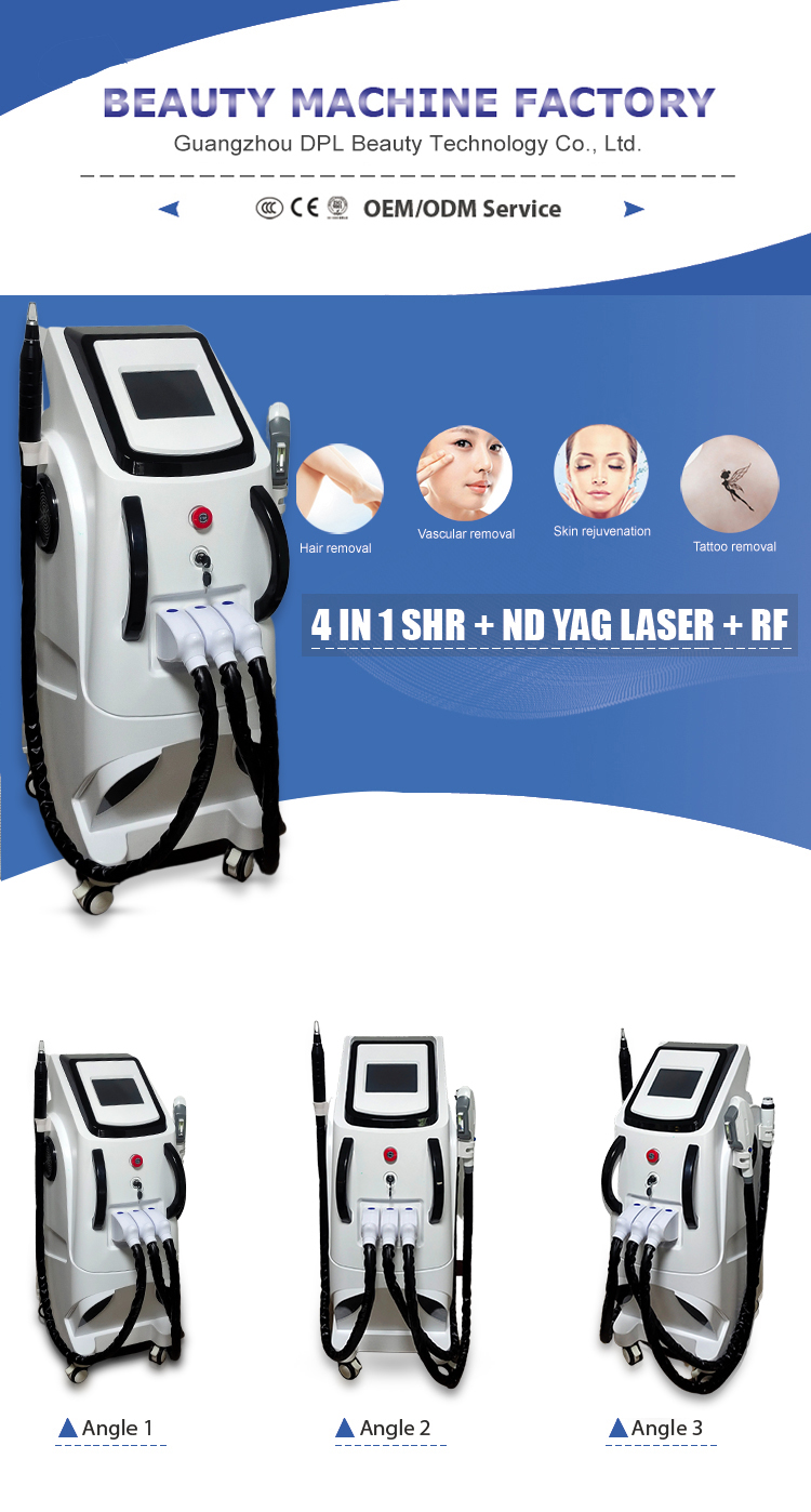 D-813 IPL 3 In 1 multifunctional OPT Beauty Machine Pigment Removal device RF Skin Lift Whitening equipment for women