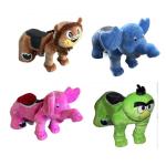 Elephant Train Swing Kiddie Ride Machines Indoor Game Equipment Entertainment
