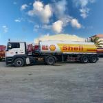 2 Axles 30400L 23t Capacity Carbon Steel Fuel and Refuel Tank Semi Trailer with