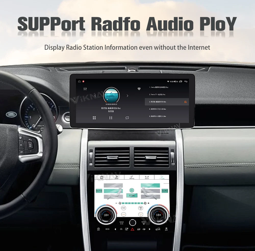 Auto Stereo Car Radio For Land Rover Discovery Sport L550 2015-2019 Auto Stereo GPS Navigation Multimedia Player