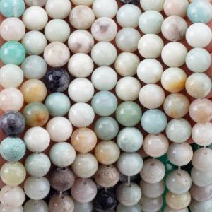 Quality Amazonite Round Bead Natural Crystal Gemstone Different Bead Size Loose Bead Strands for DIY Jewelry Making wholesale