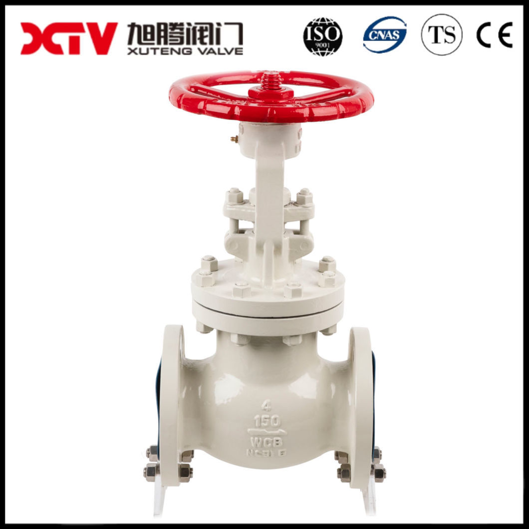 Xtv Industrial Equipment Stainless Steel Spring Return Handle Flange Ball Valve