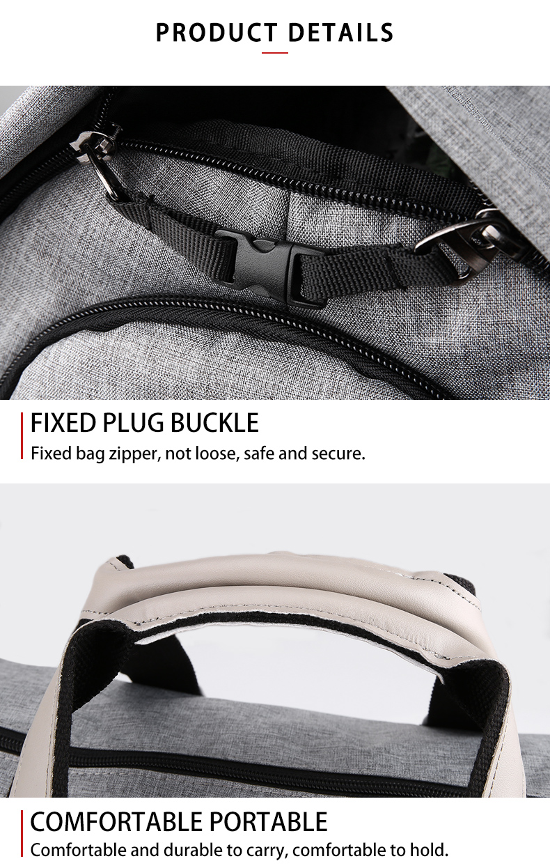 Comfortable Waterproof Folding Travel Duffle Bag Scratch Resistance