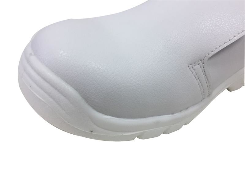 Anti Slip Safety Leather Steel Toe Esd Cleanroom Shoes