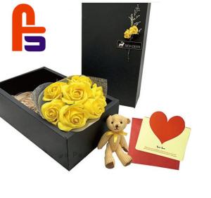 Quality Black Color Printing Cardboard Packing Gift Box Paper Shopping Bags wholesale