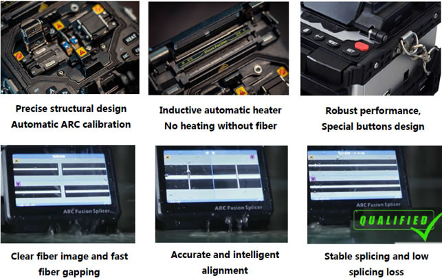 Ribbon Fiber / Specialty Fiber Fusion Splicer PMF Polarization Maintaining Fiber