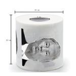 Trump Head Pattern Mixed Pulp Tissue Paper Roll