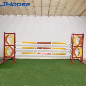Quality Customizable Horse Jumps Equipment Durable Pvc Steel Construction wholesale