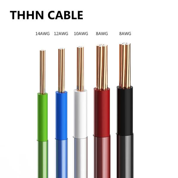 Thhn EHV Power Cable Thwn Thwn-2 Thw Thw-2 Tw Wire UL Wire 12AWG 10AWG 14AWG