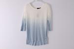 Two Tone Ladies Casual Sweatshirts 100% viscose Dip Dye Shirts
