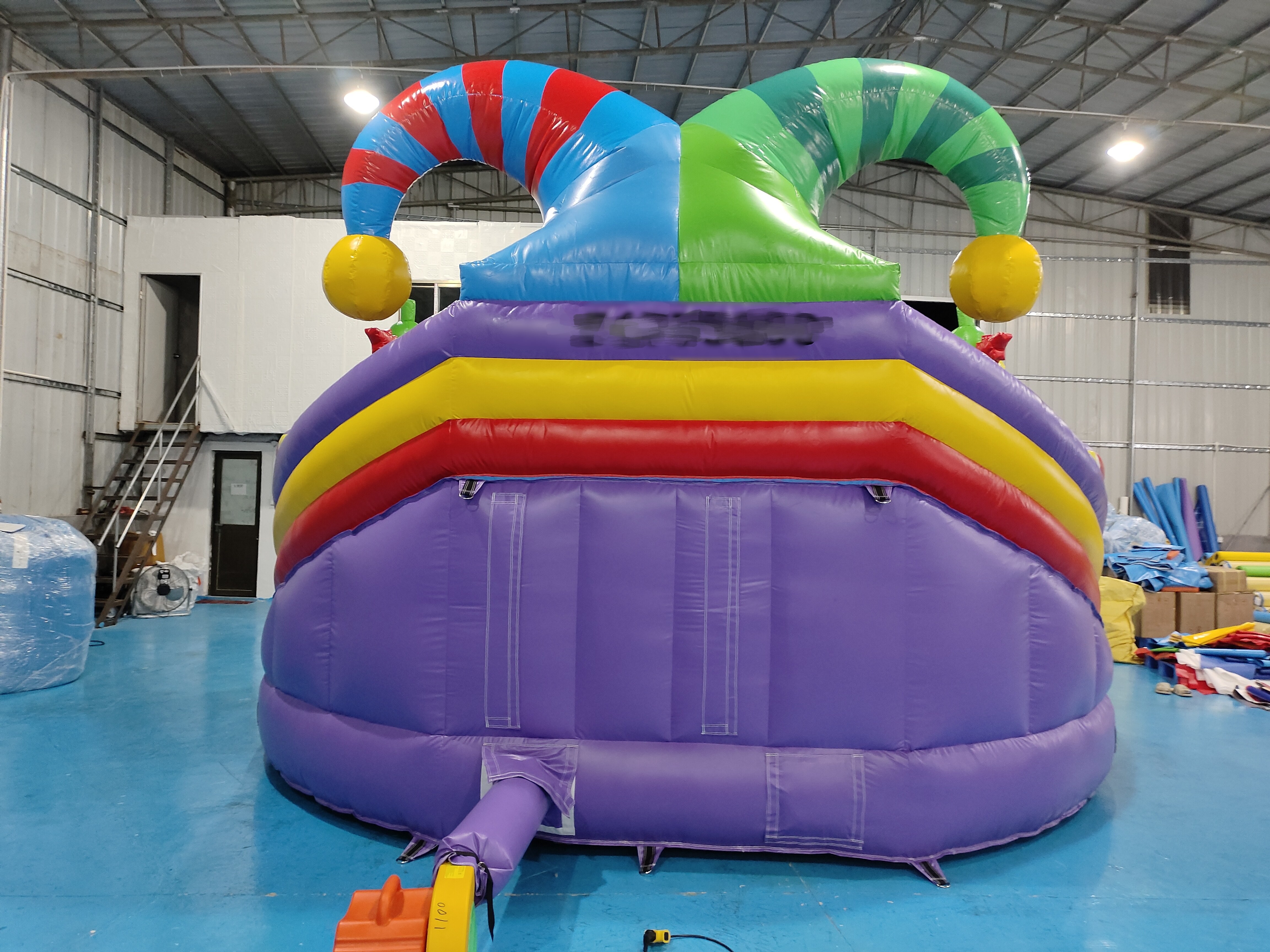 New Design Inflatable Castle Inflatable Bounce House With Slides Clown Circus Inflatable Combo For Party For Kids